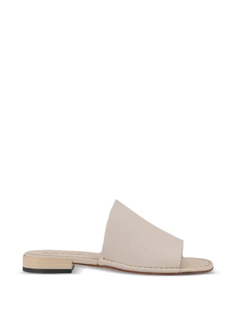 Tod's leather flat sandals