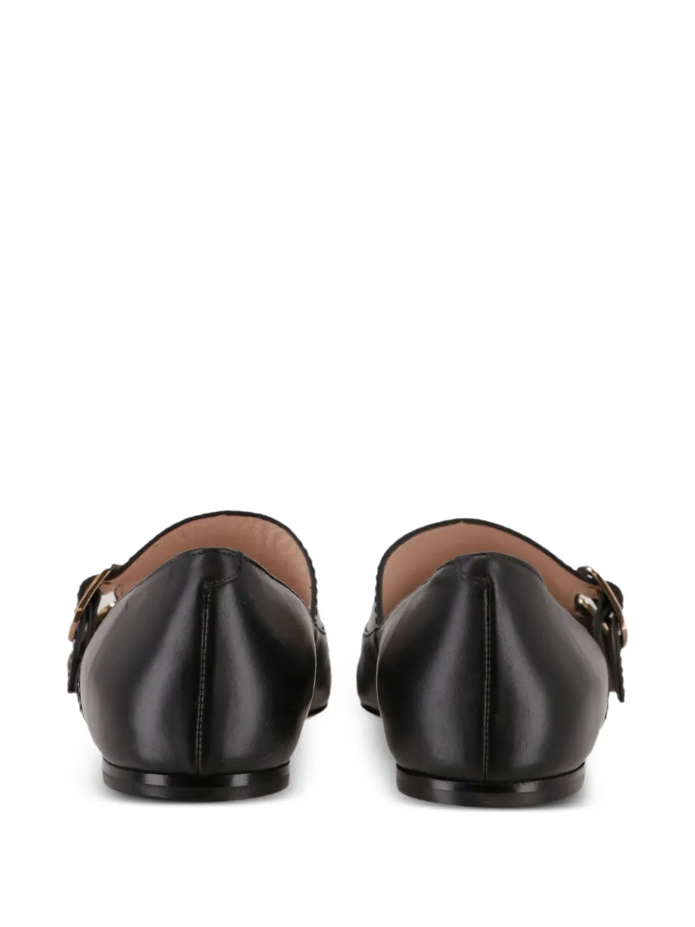 Tod's double-buckle pointed-toe pumps Zwart