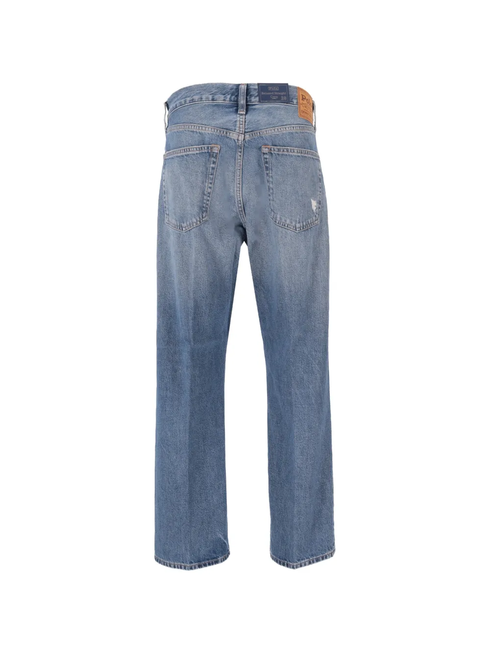 Polo Ralph Lauren Relaxed straight jeans Blauw