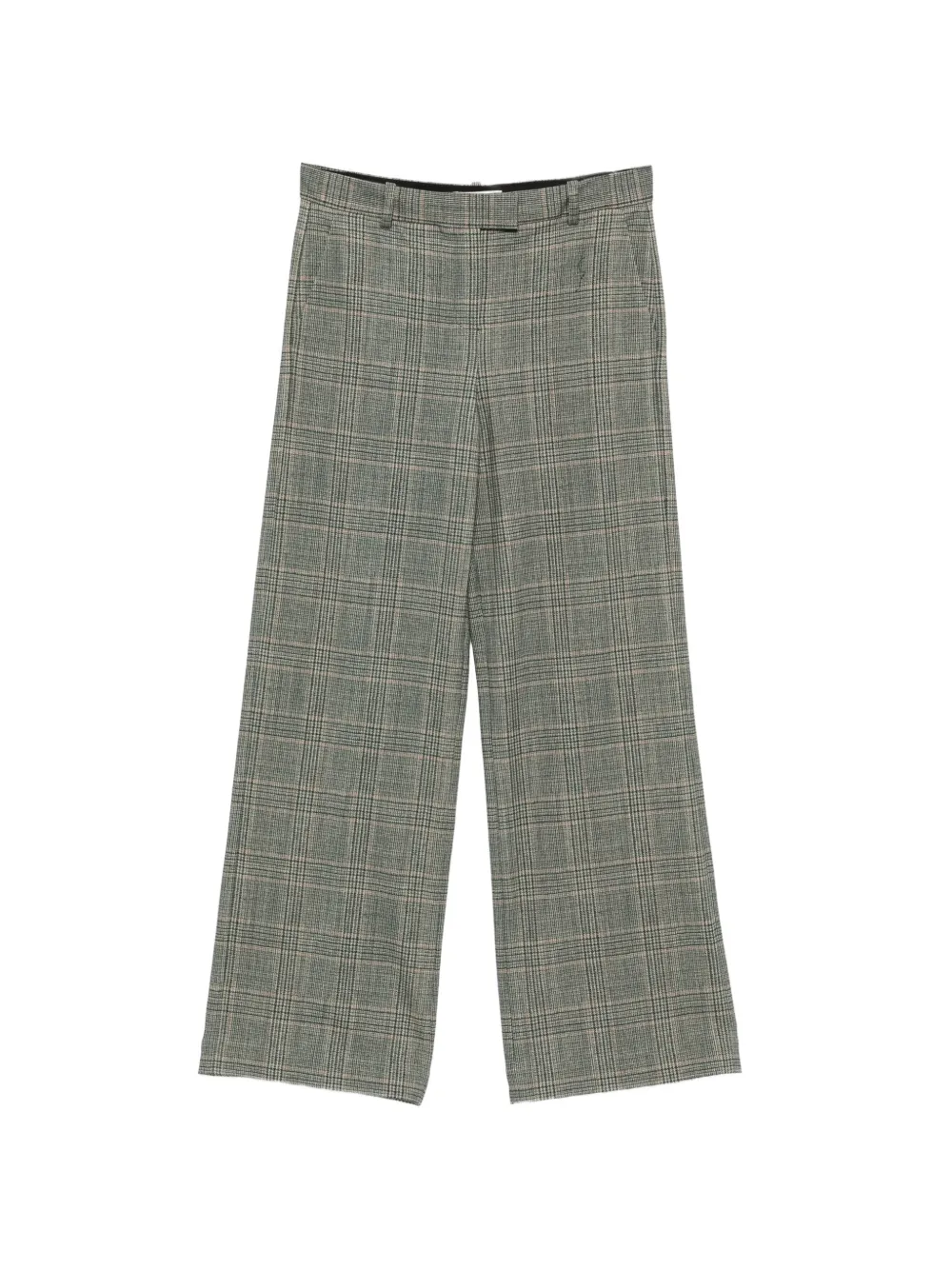 Circolo 1901 check-print tailored trousers - Grigio