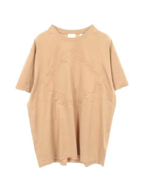 Burberry Pre-Owned camisa con logo bordado 2010