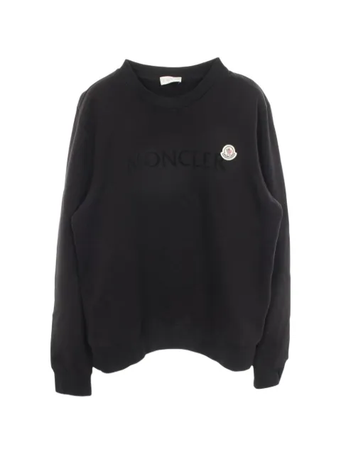 Moncler Vintage 2000s logo-embroidered sweatshirt