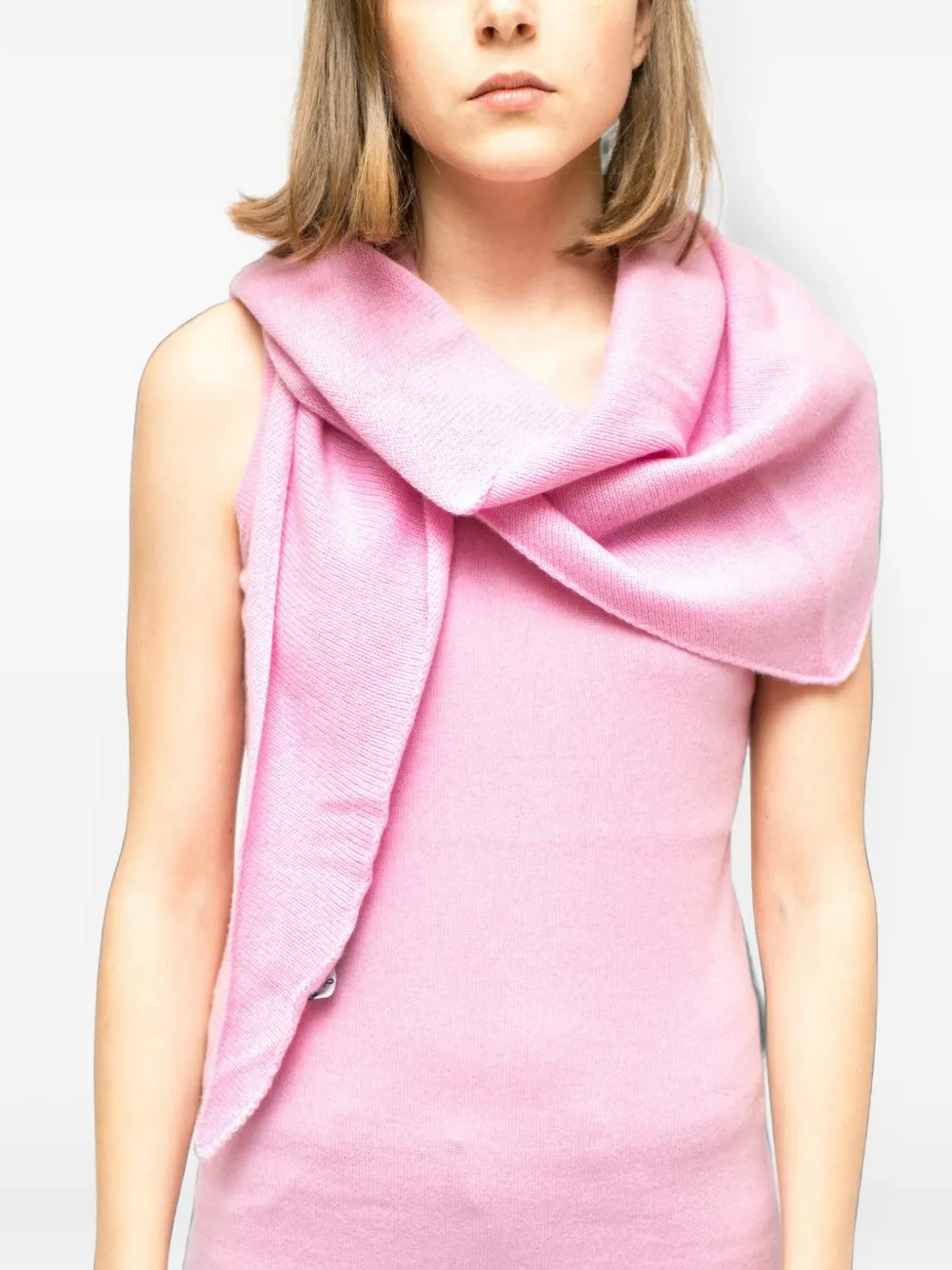 La-Rose Lolita cashmere scarf - Rosa