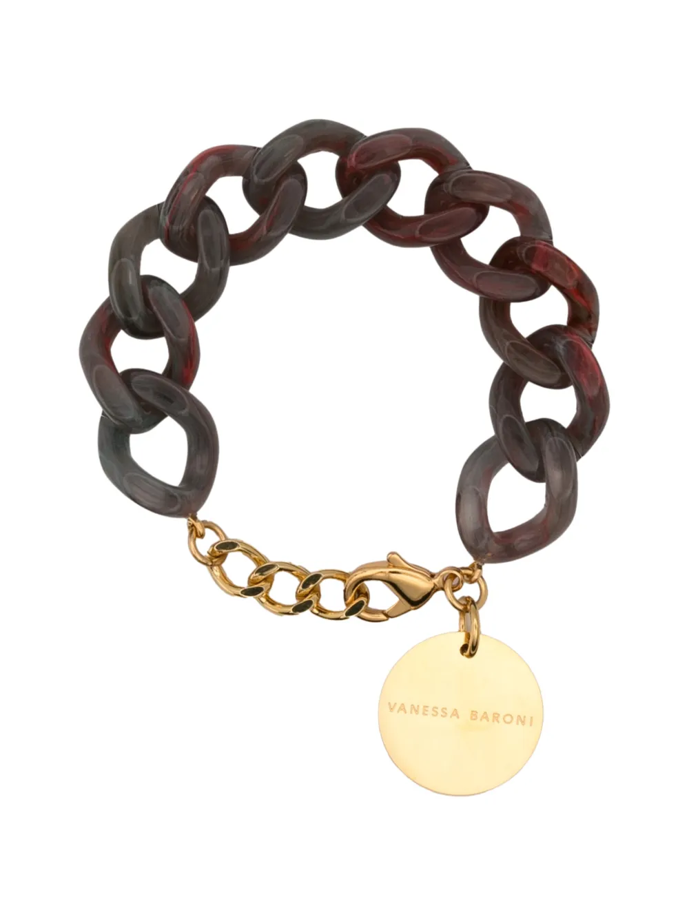 Vanessa Baroni flat chain bracelet