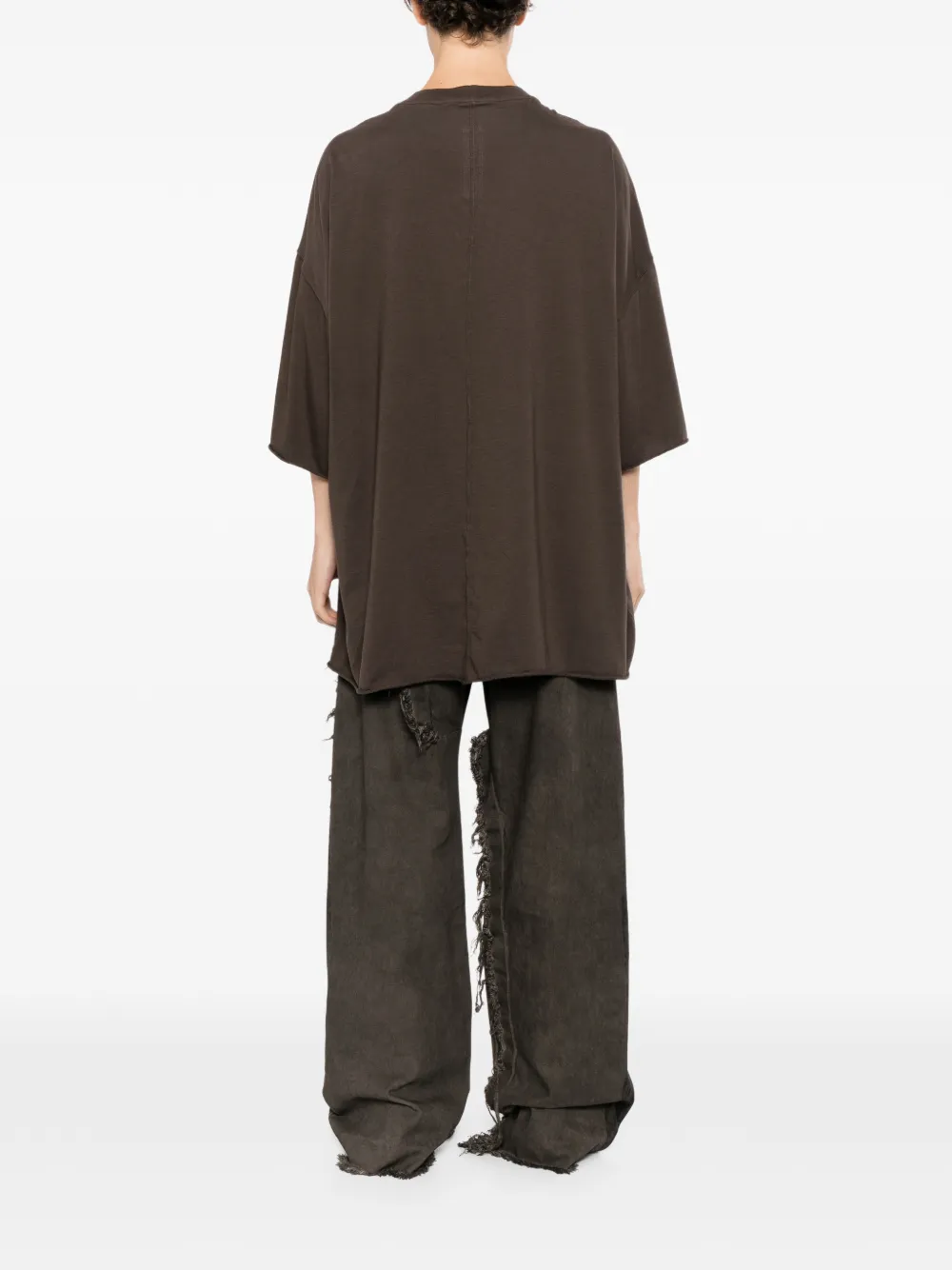 Rick Owens DRKSHDW Tommy T-shirt Bruin