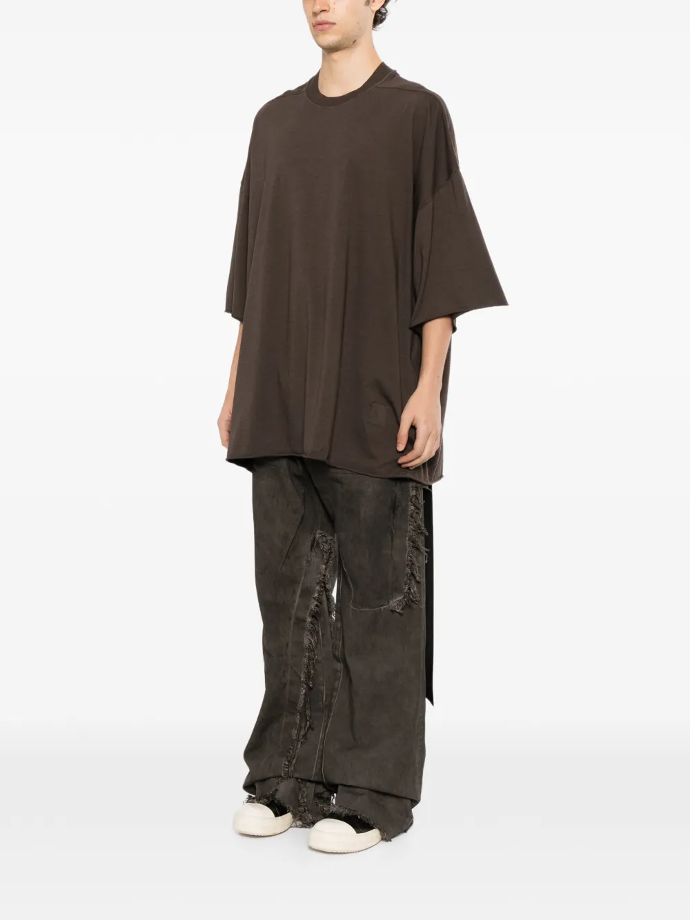 Rick Owens DRKSHDW Tommy T-shirt Bruin