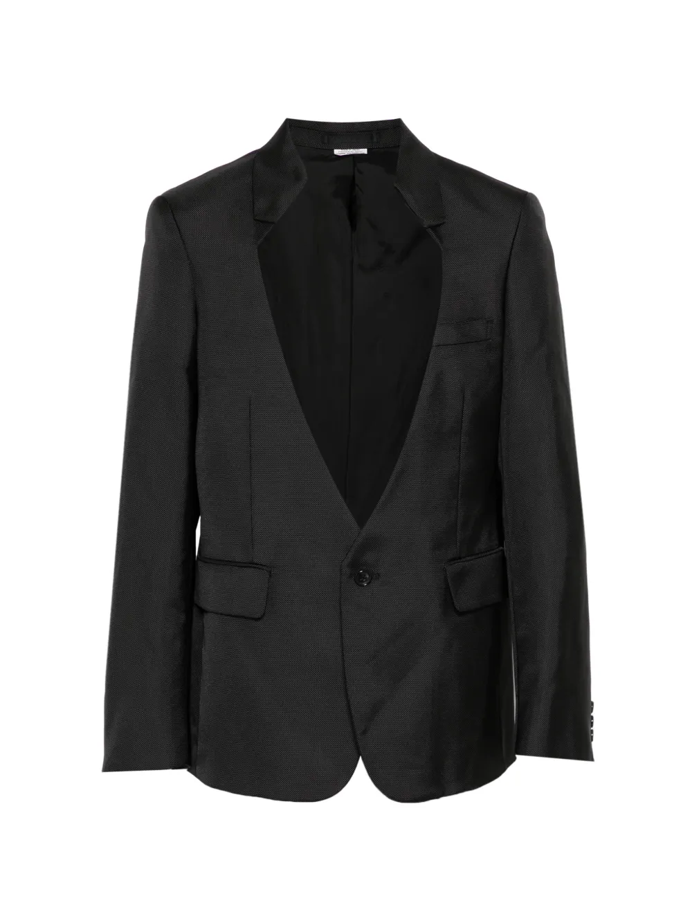 Comme des Garçons Homme Plus cut-out single-breasted blazer - Noir