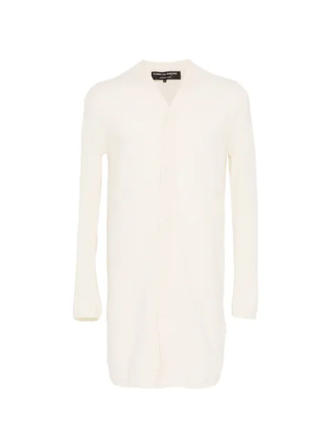 Comme des Garçons Homme Plus longline button-up cardigan