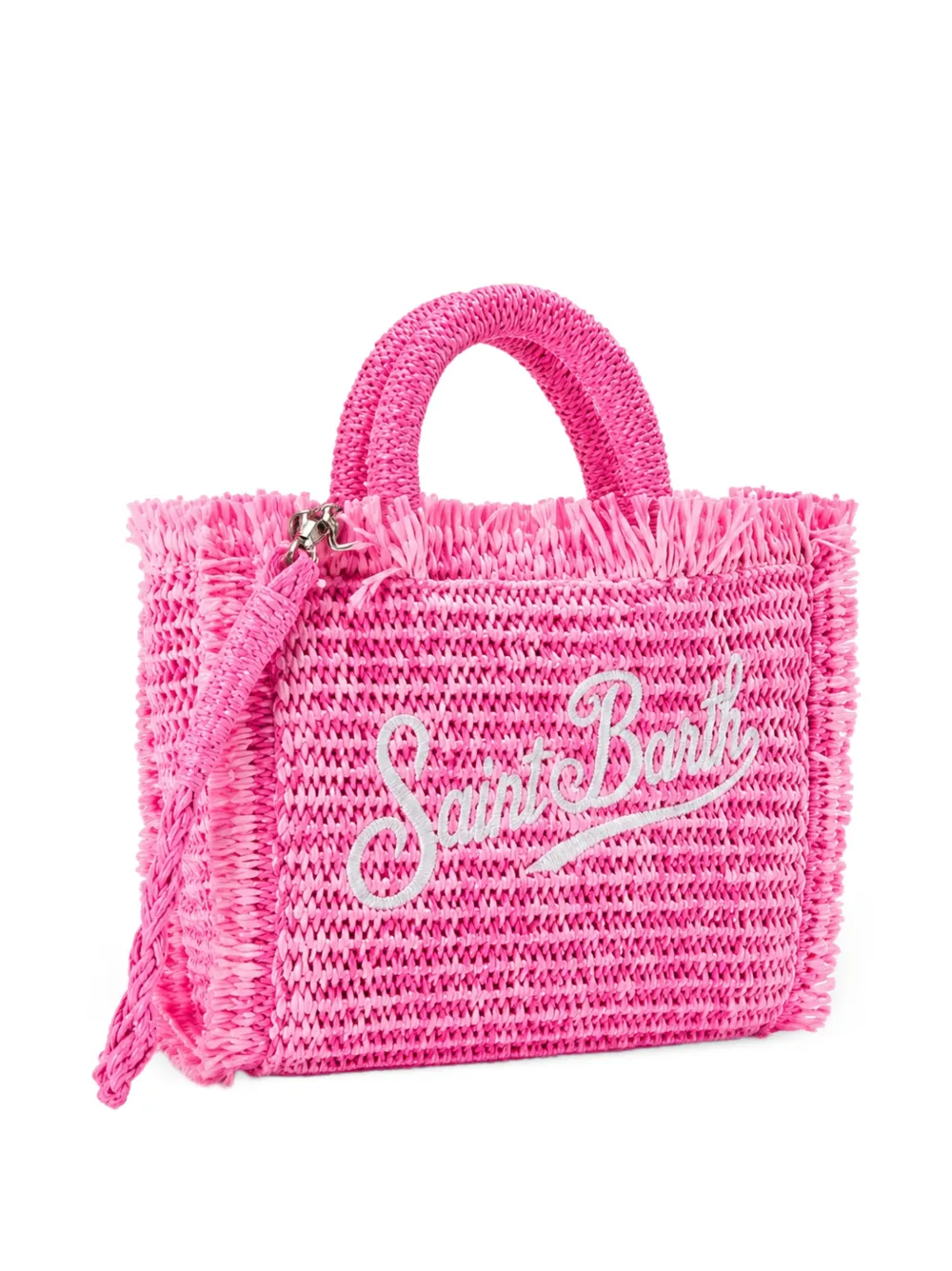 MC2 Saint Barth Vanity micro-shopper met geborduurd logo Roze
