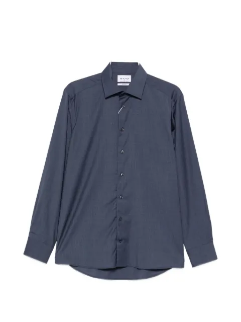 Sand Gordon long-sleeve wool shirt