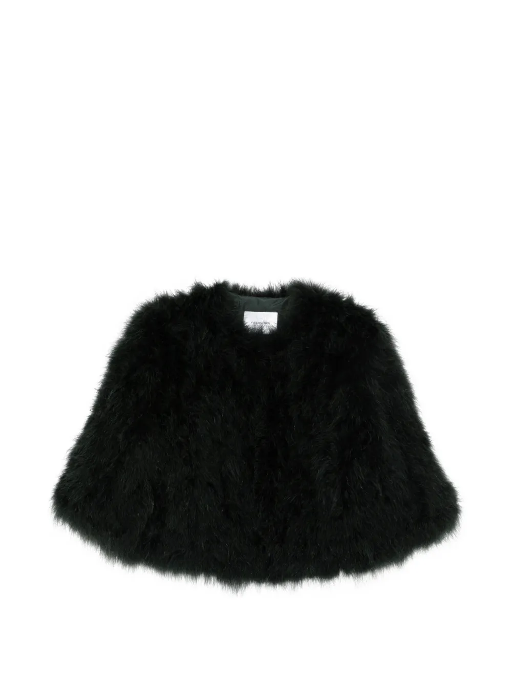 Yves Salomon feather-embellished jacket