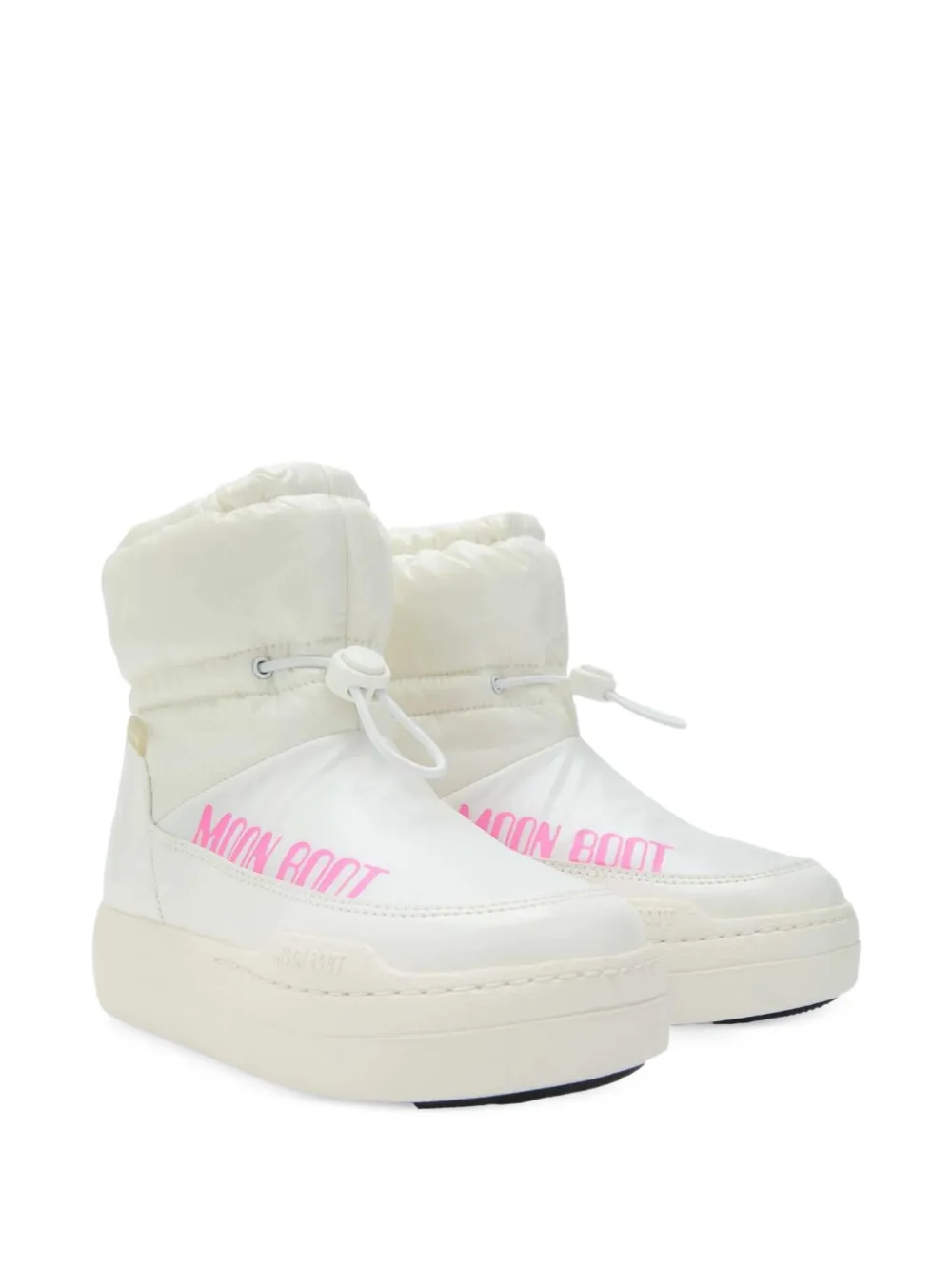 Moon Boot Kids bottes Park Tube Mid - Blanc Moon Boot Kids bottes Park Tube Mid - Blanc
