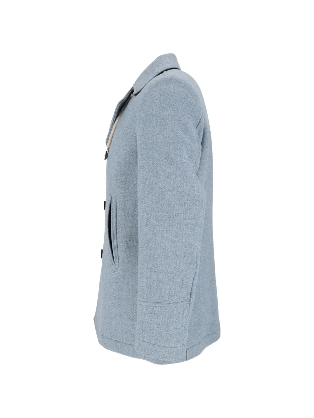 Camplin Island-s sailorjas met dubbele rij knopen Blauw