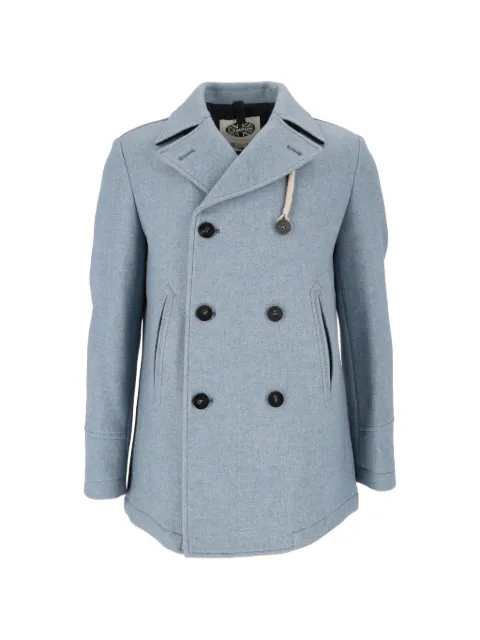 Camplin Island-s double-breasted peacoat
