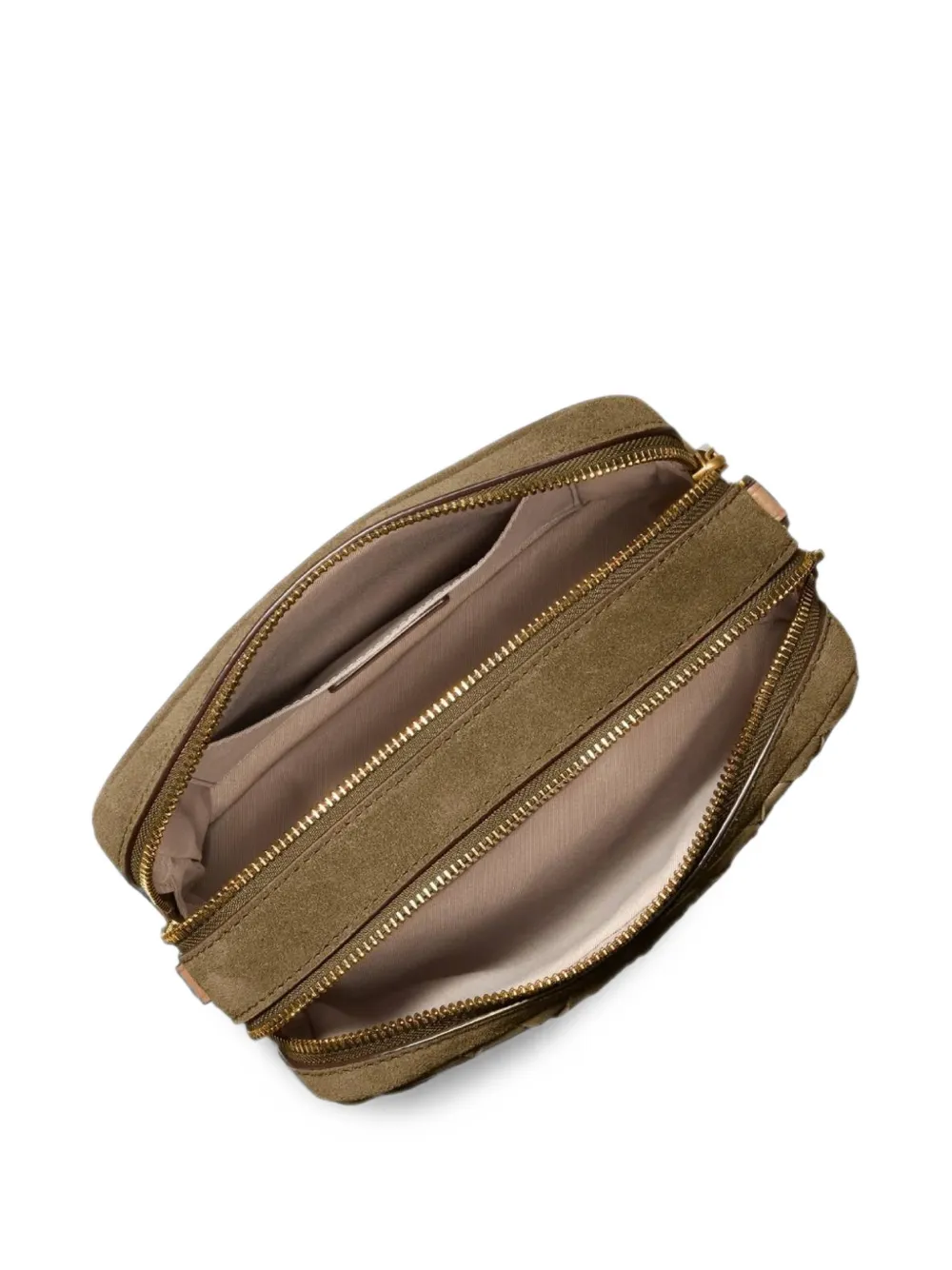 Michael Kors Medium Bryant crossbodytas met dubbele rits Groen