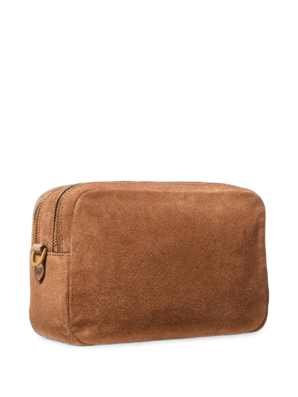 Michael Kors Kids Medium Bryant crossbodytas met dubbele rits Bruin