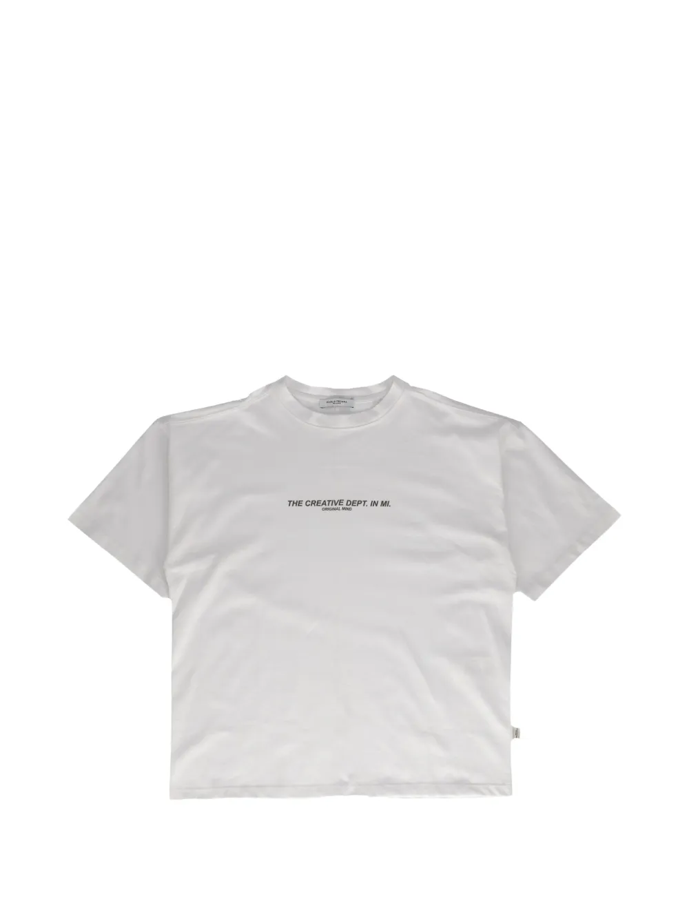 Paolo Pecora Kids slogan-print T-shirt - Bianco