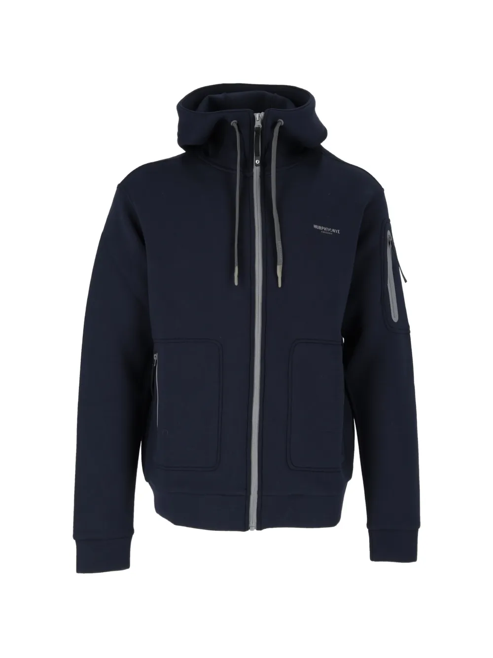 Murphy&Nye zip-up Rhump hoodie