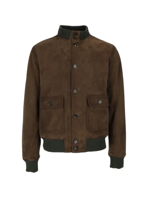 Stewart New Orleans suede bomber jacket