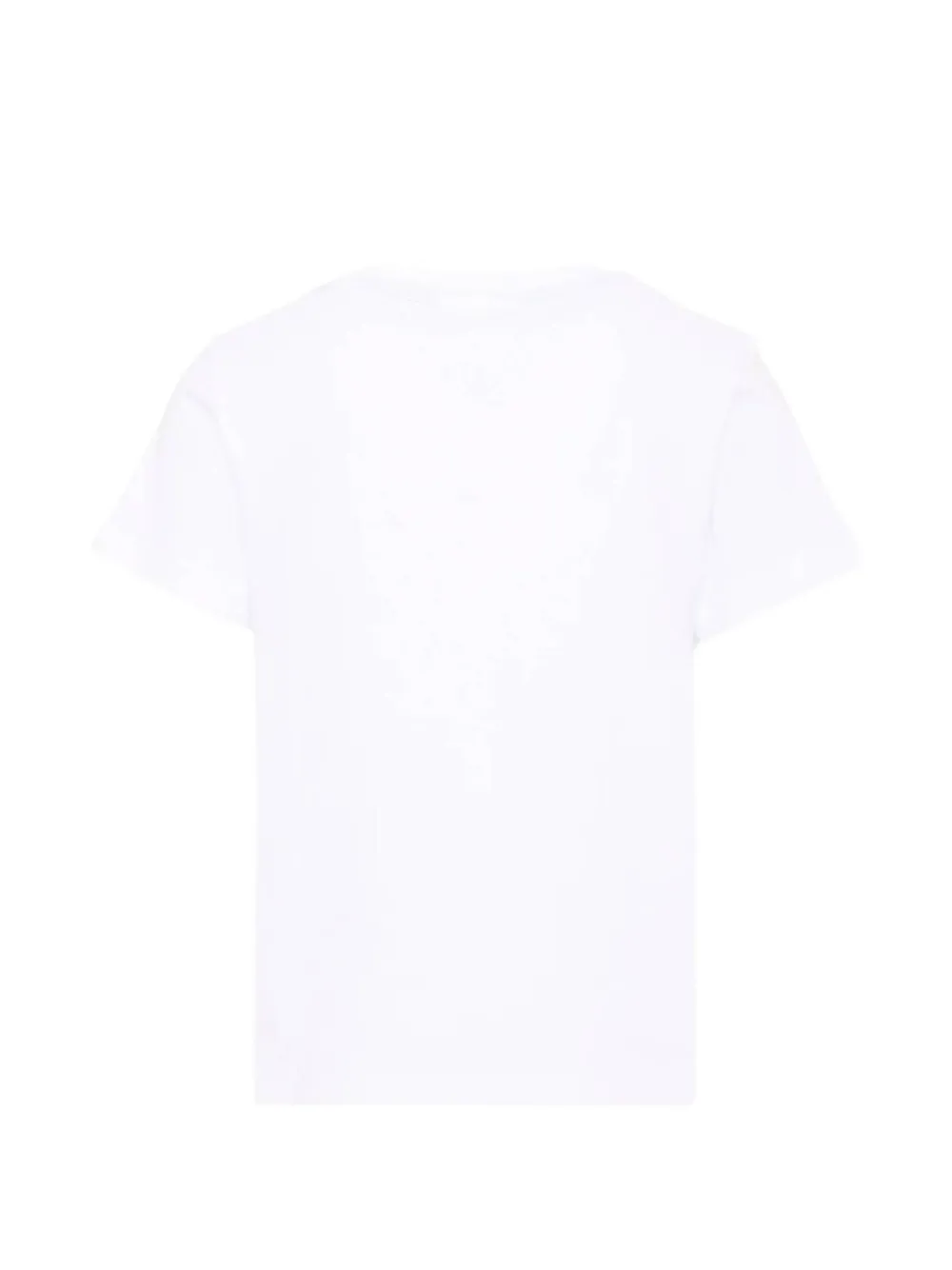 Lacoste Kids Katoenen T-shirt met logopatch Wit