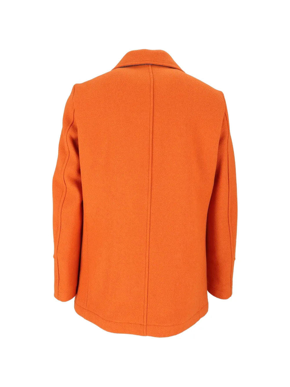 Camplin Island jas met dubbele rij knopen Oranje