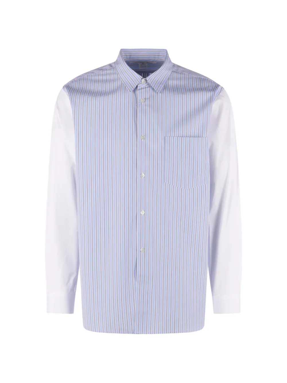 Comme Des Garçons Shirt striped cotton shirt