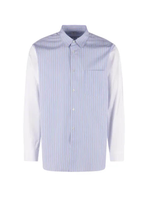 Comme Des Garçons Shirt striped cotton shirt