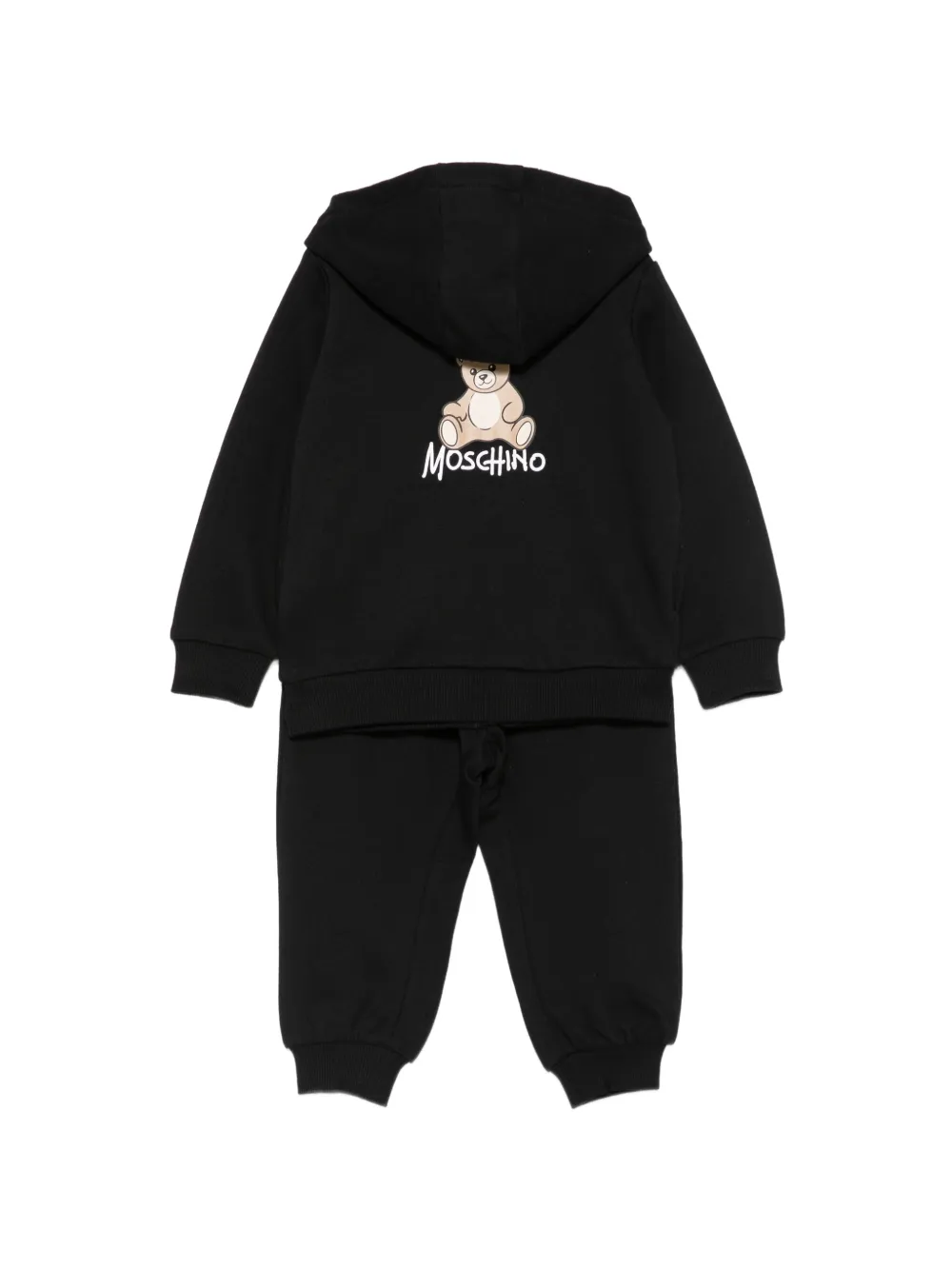 Moschino Kids Trainingspak met teddybeerprint Zwart