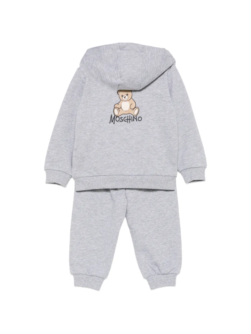 Moschino Kids Trainingspak met teddybeerprint Grijs