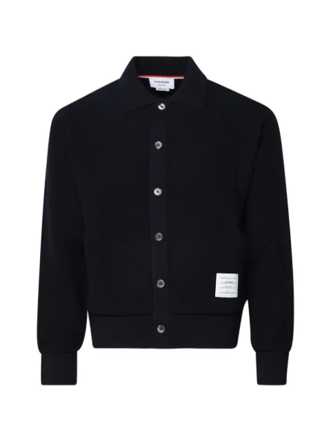 Thom Browne polo-collar wool jacket