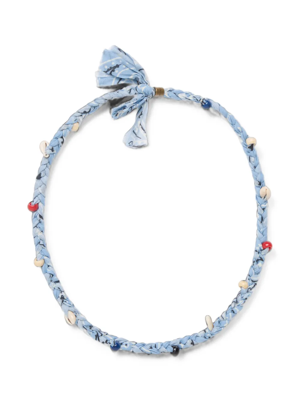 Alanui Collana Bandana con decorazione - Blu