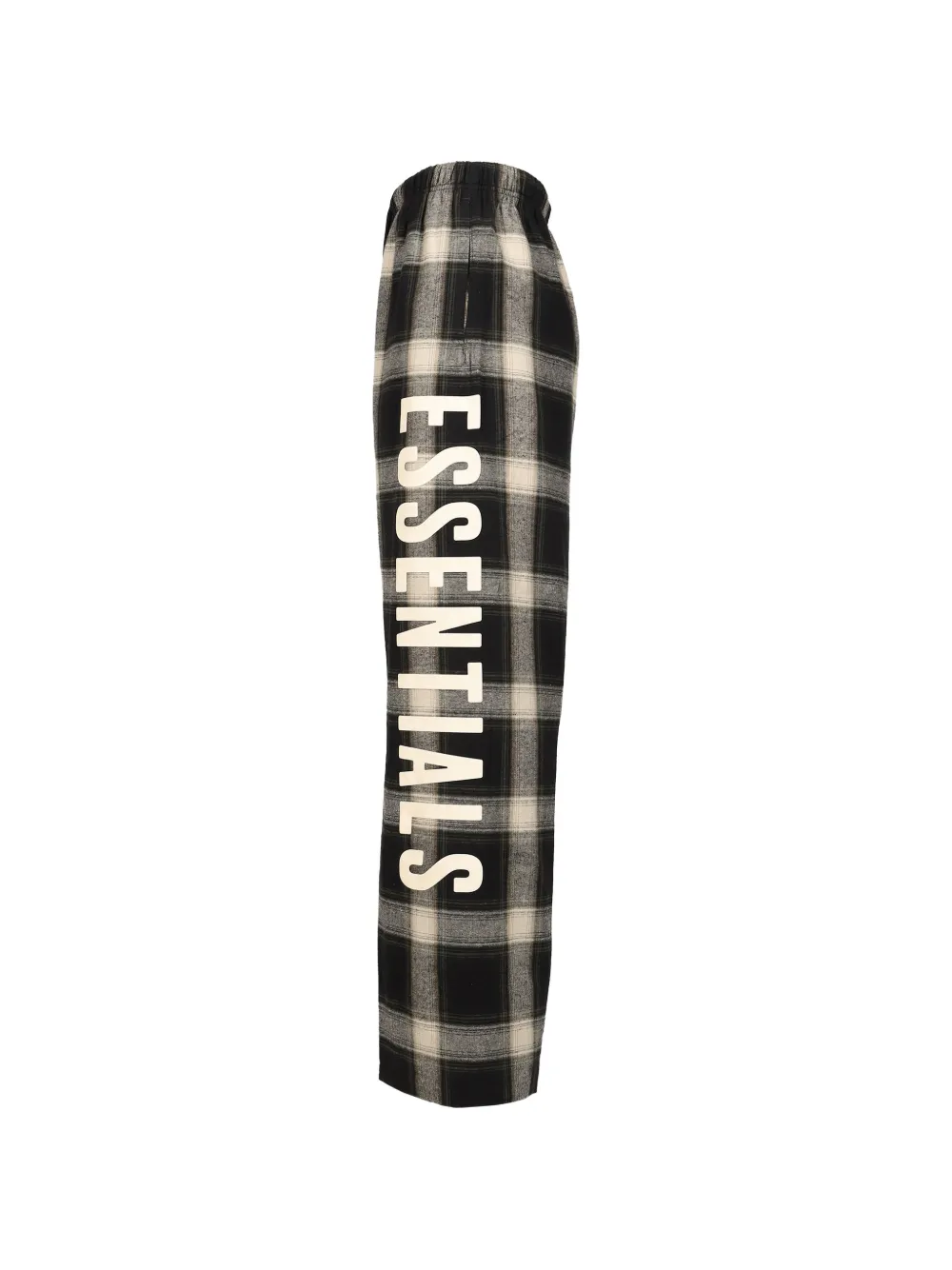 FEAR OF GOD ESSENTIALS plaid-check flannel trousers Grijs