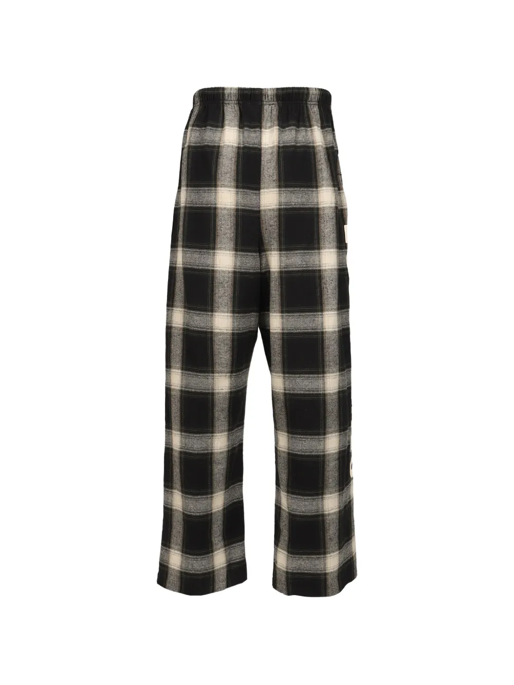 FEAR OF GOD ESSENTIALS plaid-check flannel trousers Grijs