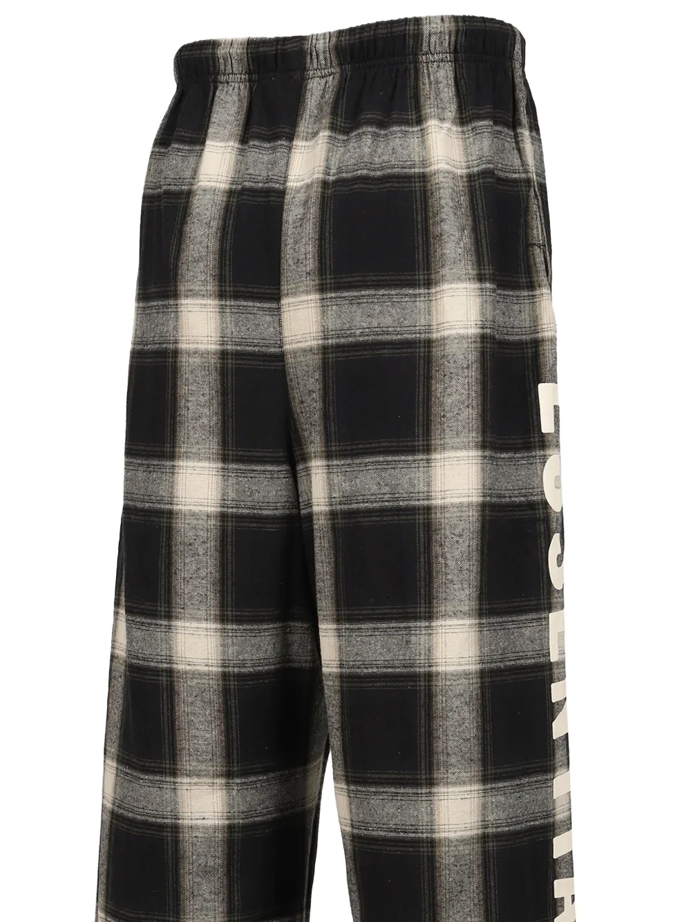 FEAR OF GOD ESSENTIALS plaid-check flannel trousers Grijs