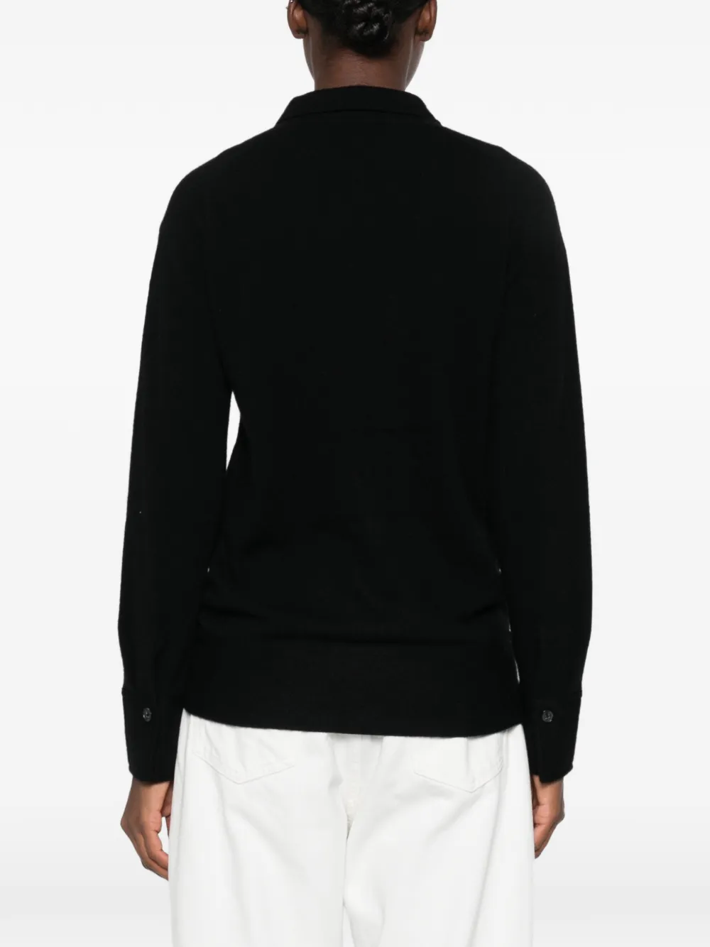 TOTEME Button-up shirtjack met borstzak Zwart