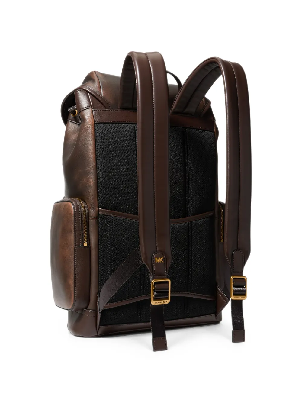 Michael Kors Hudson leren rugzak Bruin