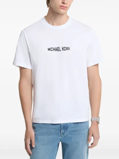 Michael Kors camiseta de algodón con logo estampado