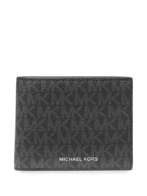 Michael Kors Harrison logo billfold wallet with passcase