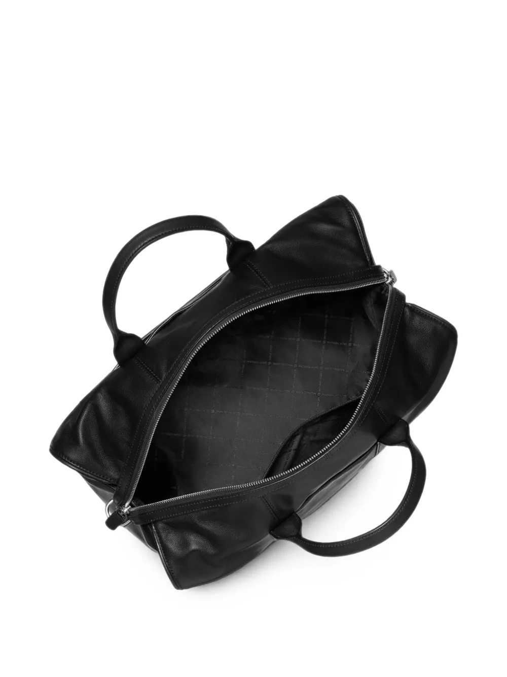 Michael Kors Medium Nicholas leren slouch duffeltas Zwart