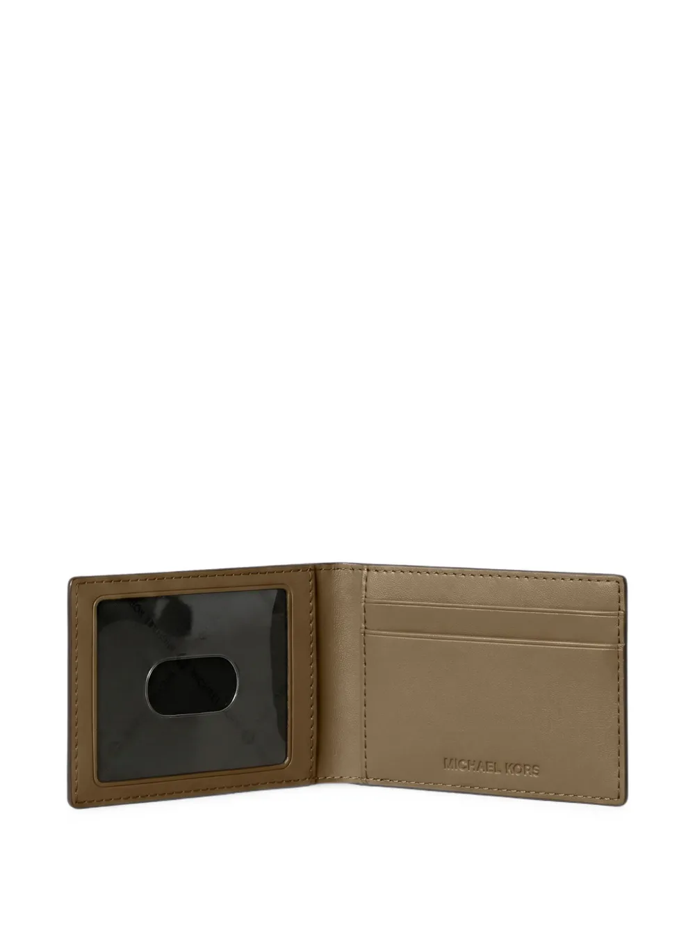 Michael Kors Portemonnee met logoprint Bruin