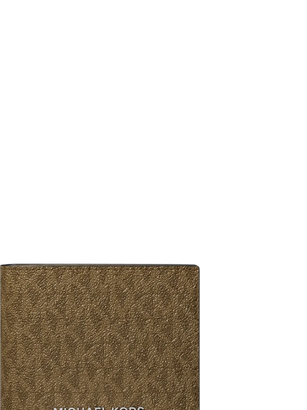 Michael Kors Portemonnee met logoprint Bruin