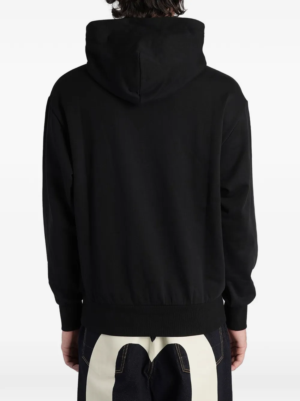 EVISU Hoodie met Seagull-print Zwart