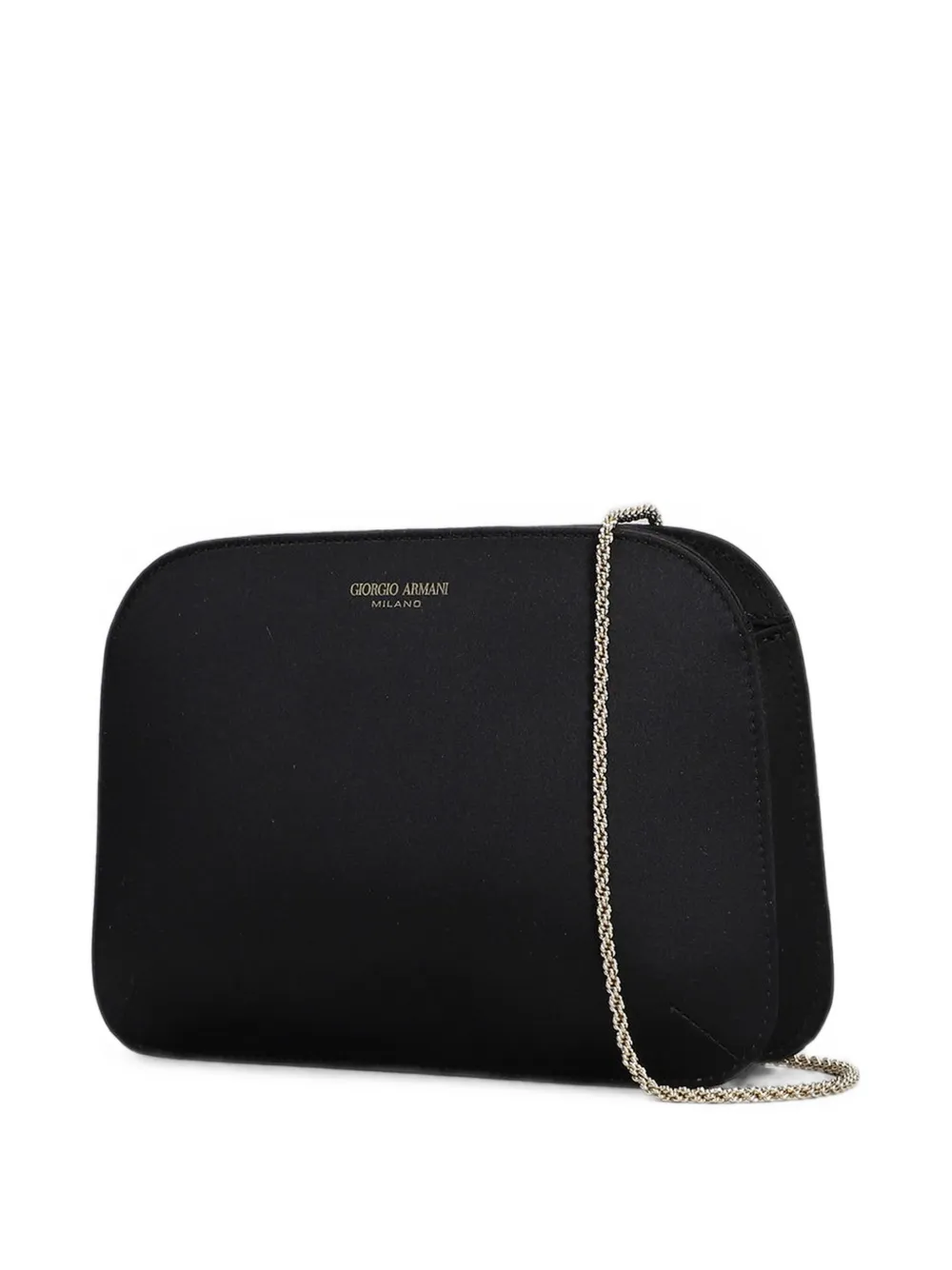 Giorgio Armani La Prima clutch met kettingband Zwart