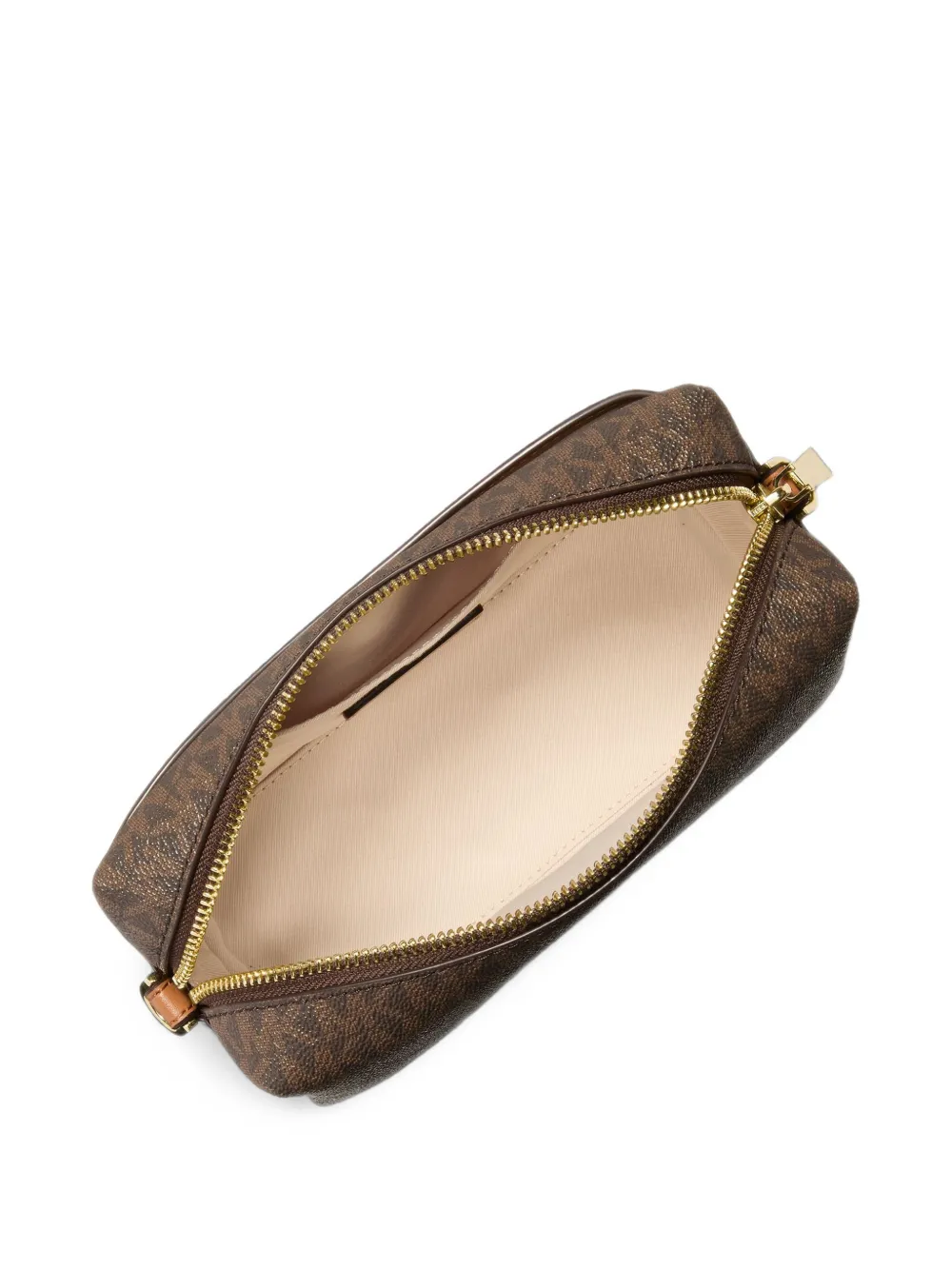 Michael Kors Kleine Bryant crossbodytas met logo Bruin