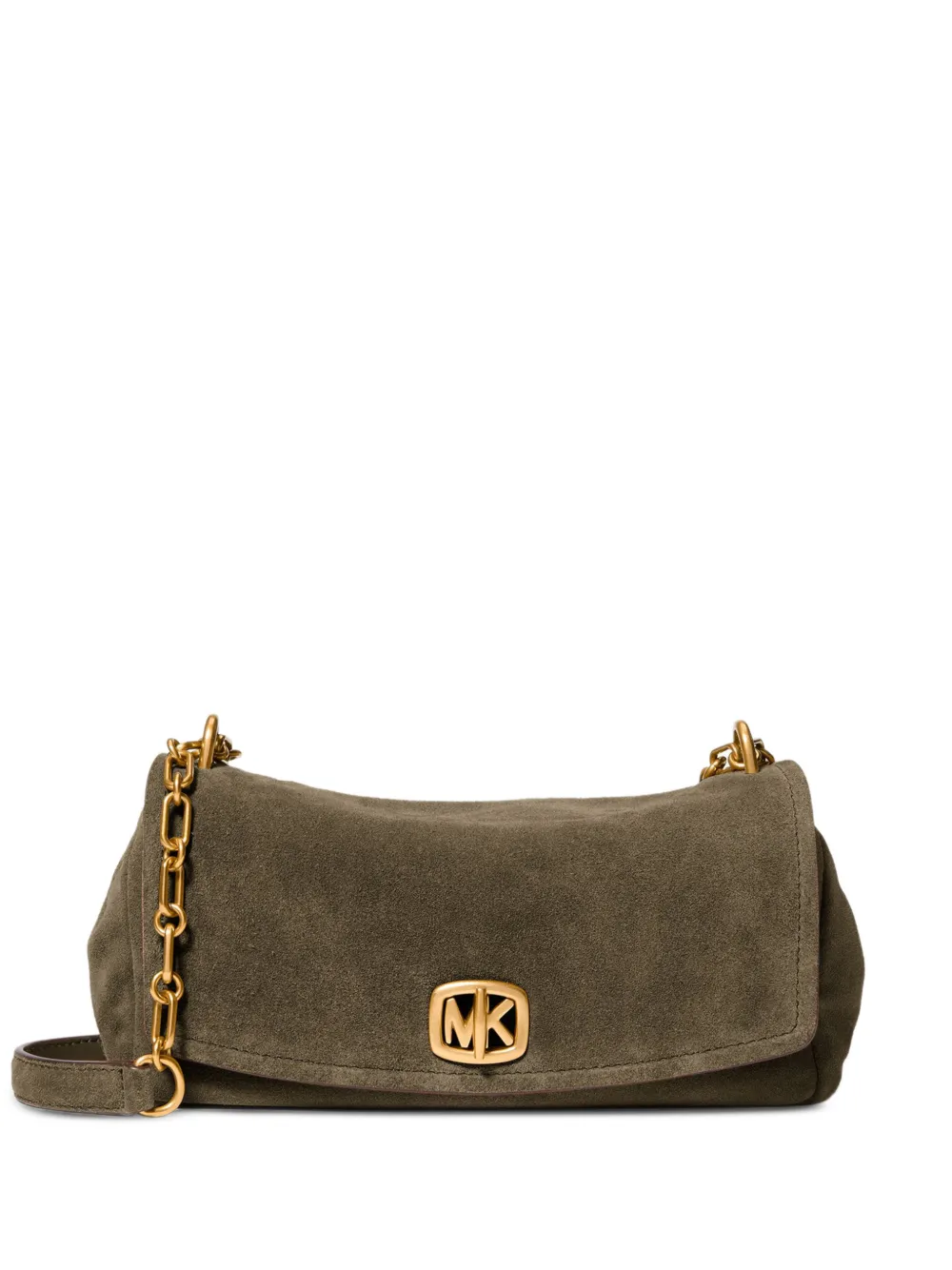 Michael Michael Kors suede shoulder bag