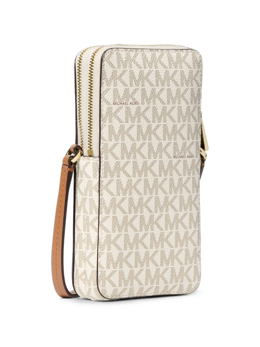 Michael Kors Kleine Jet Set smartphone-crossbodytas met logo Beige