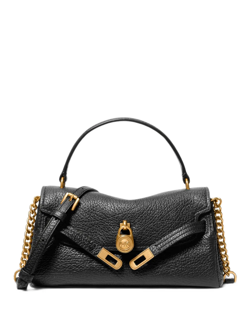 Michael Kors Hamilton extra-small textured leather soft crossbody bag