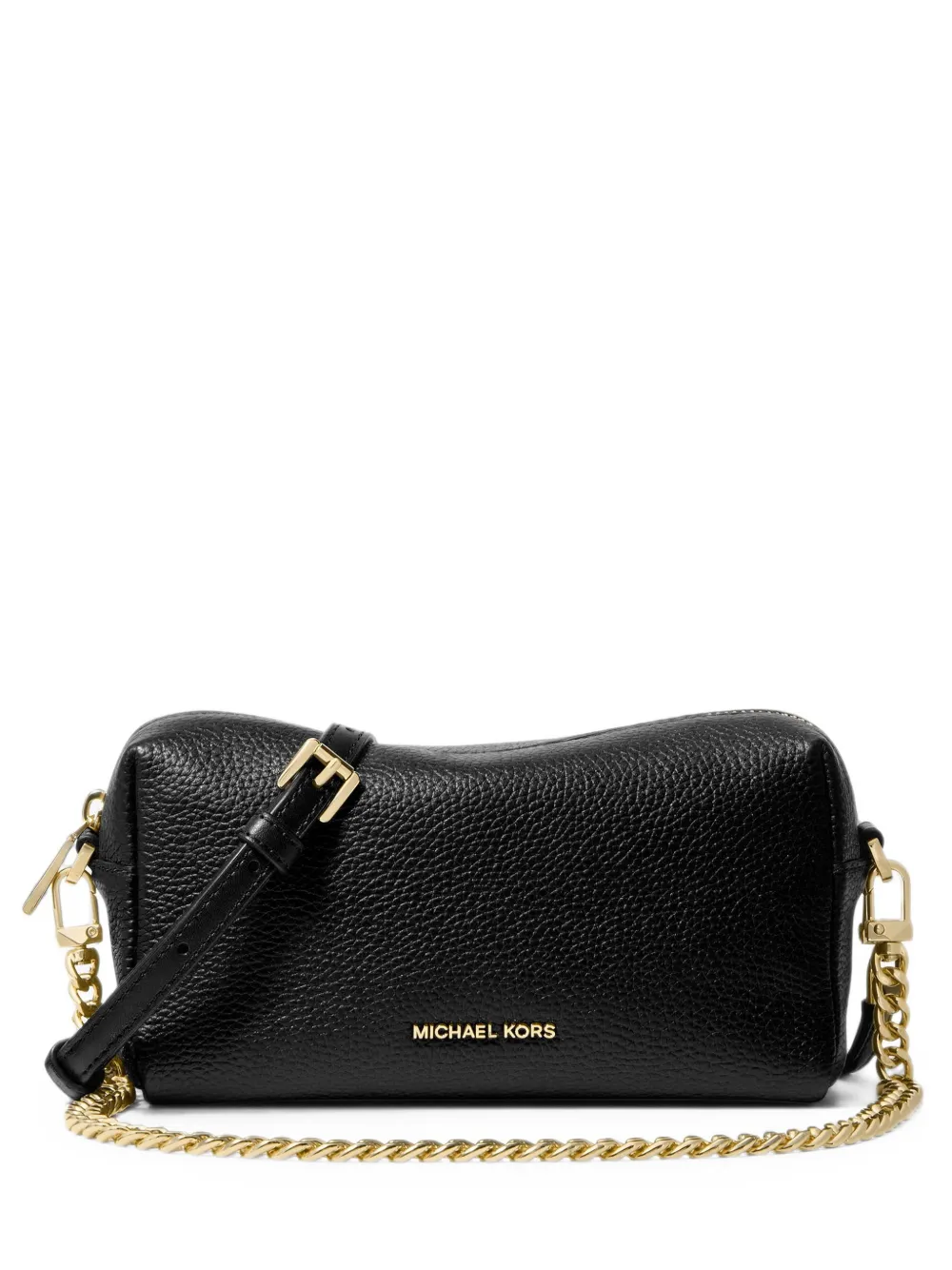 Michael Kors Bryant small pebbled leather crossbody bag - Nero