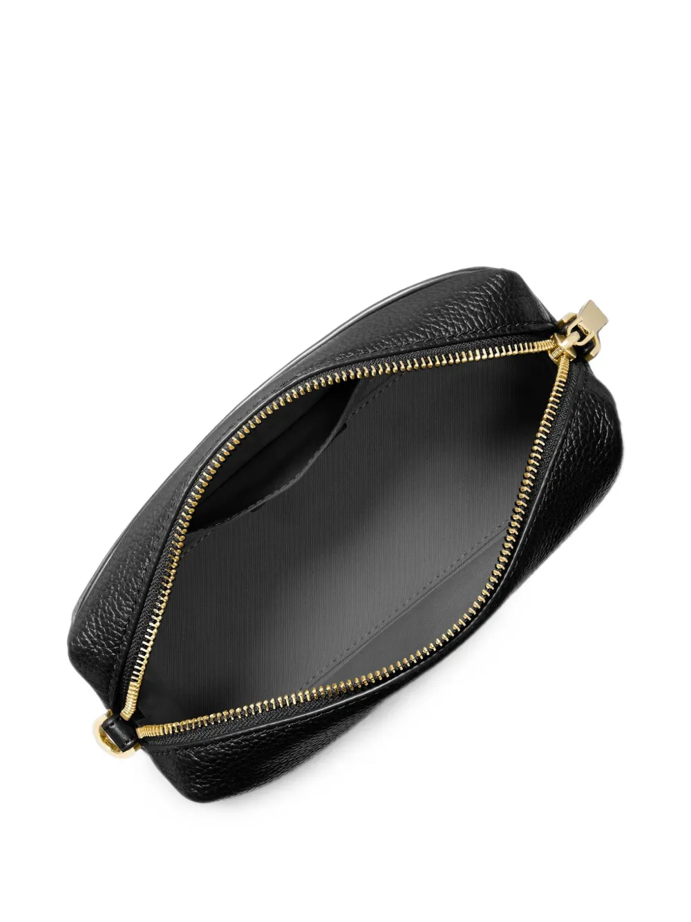 Michael Kors Bryant bewerkte leren crossbodytas Zwart