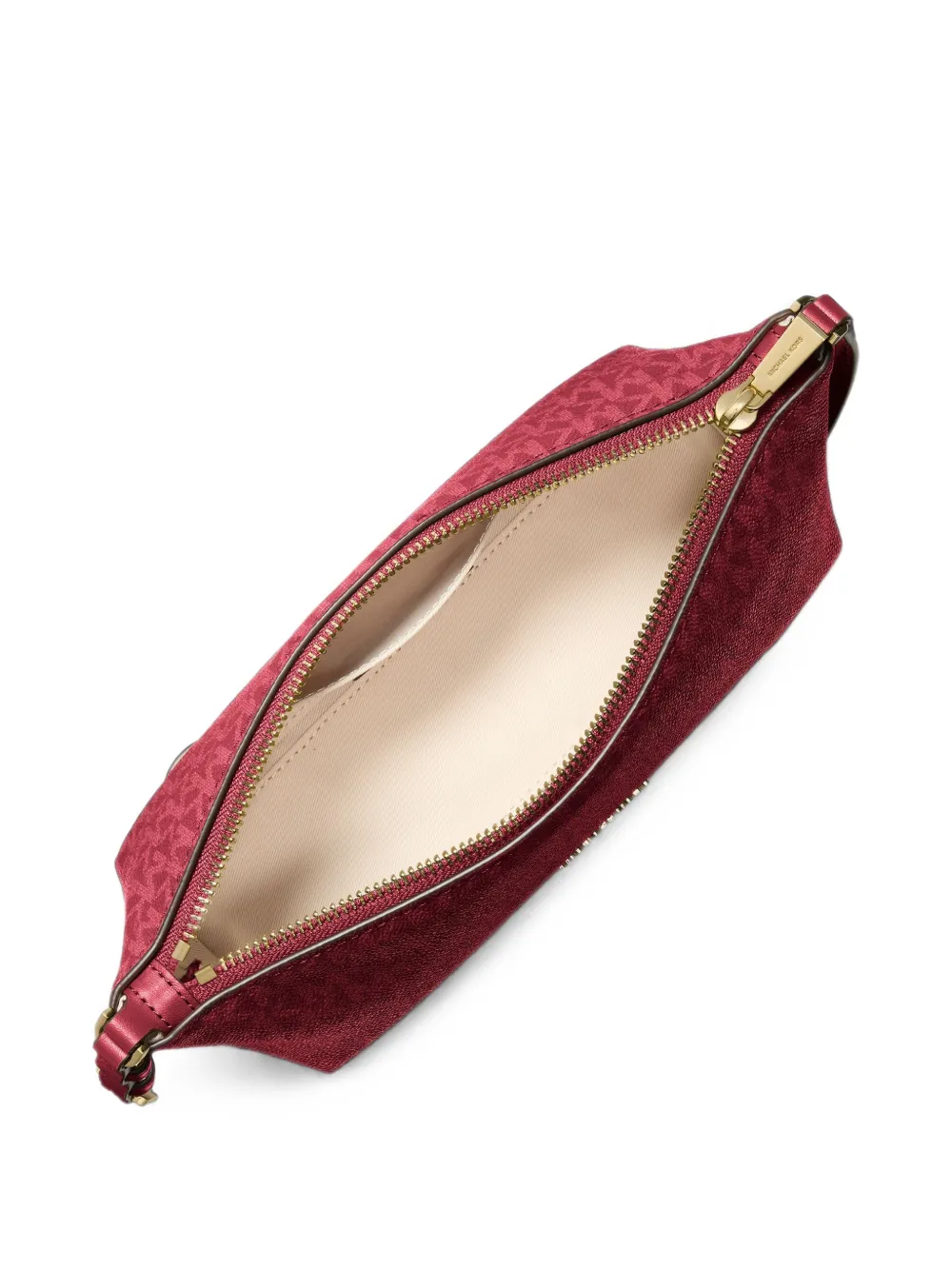 Michael Kors Kleine Laila Signature tas met logo Rood